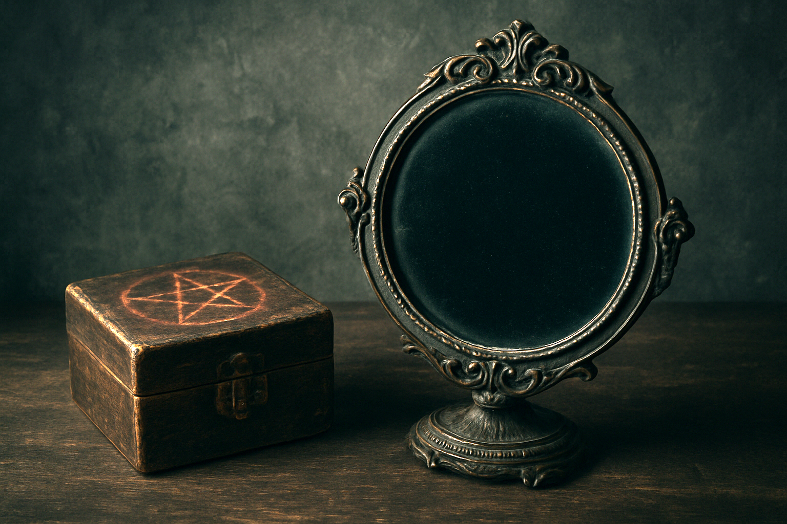 Cursed Objects & Scrying Mirrors: Instruments of Power, Misfortune, and the Unseen