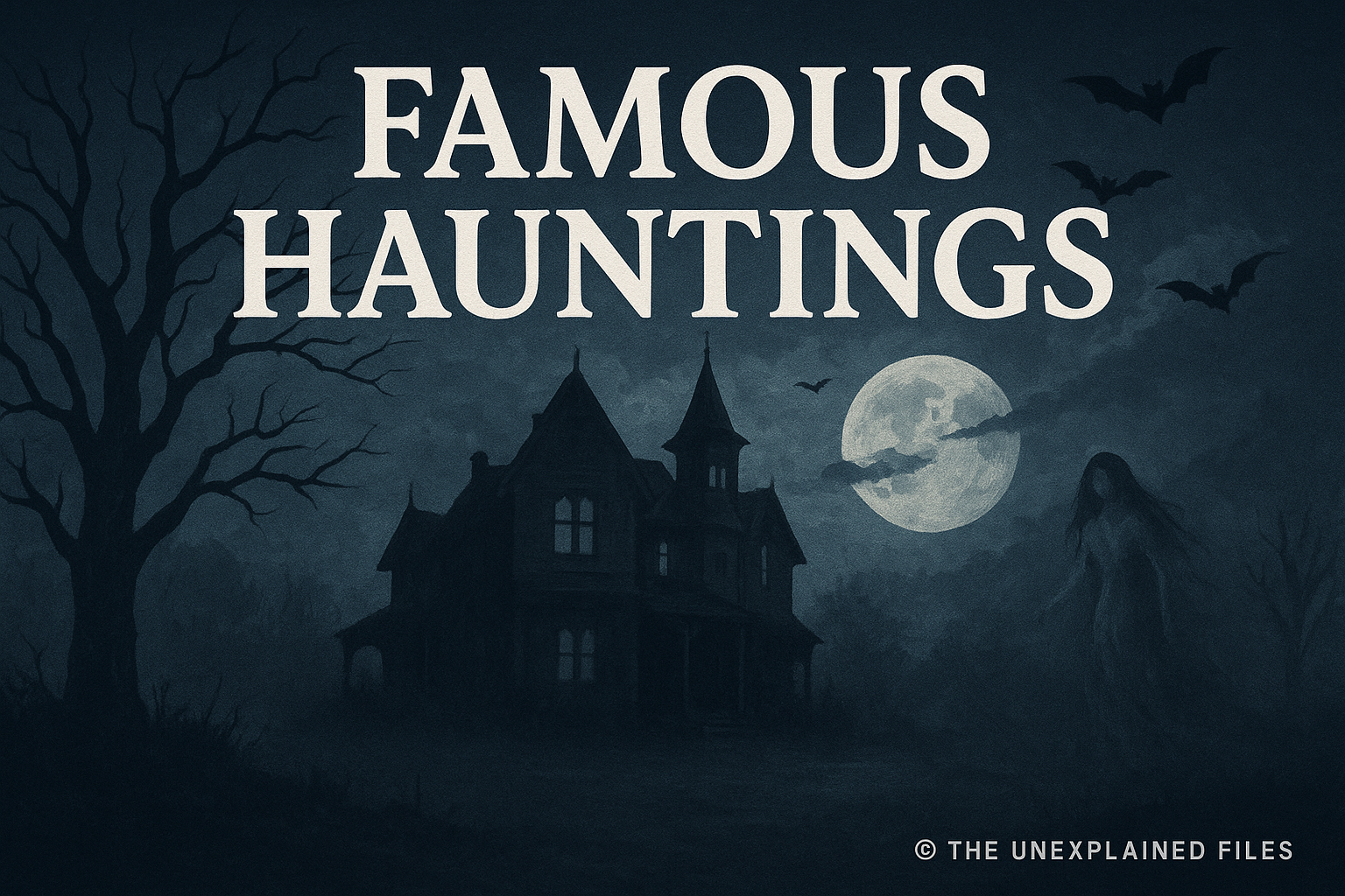Famous Hauntings: A Look at the World’s Most Legendary Ghost Stories