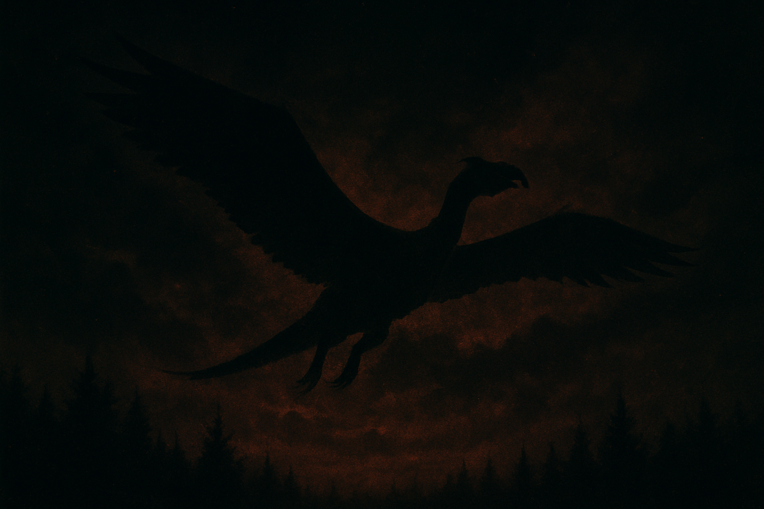 Living Giant Thunderbirds Flying